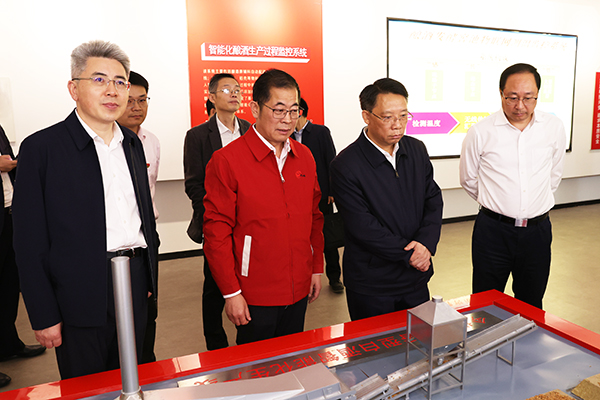 2023年10月17日，江苏省委常委、政法委书记刘建洋调研99905cm银河